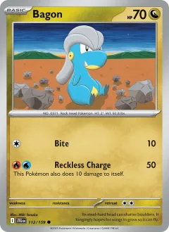 Bagon Reverse Holo