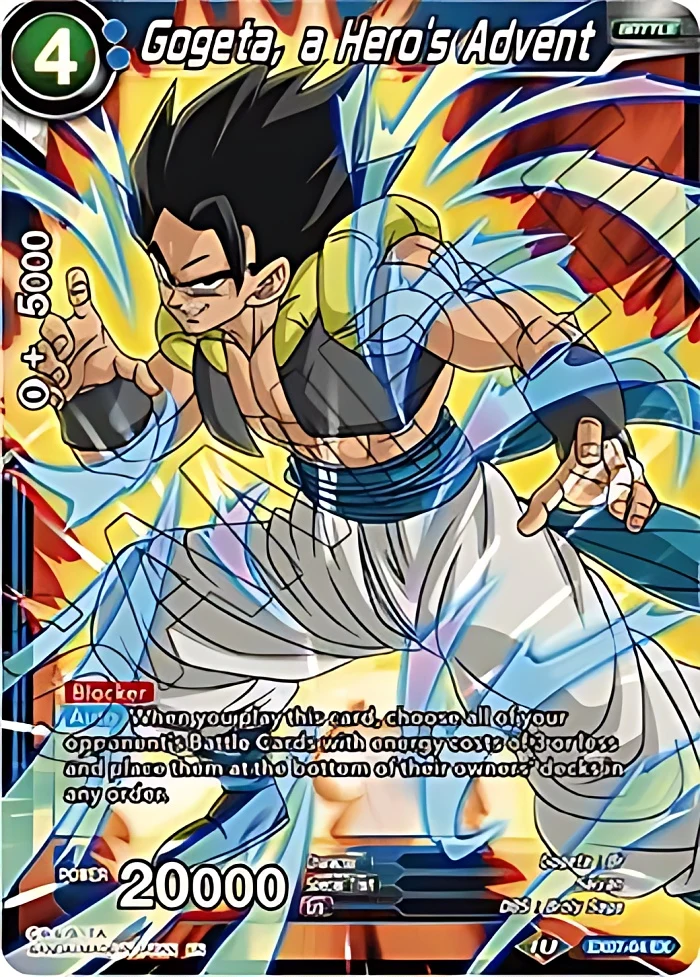 Gogeta, a Hero's Advent #EX07-04