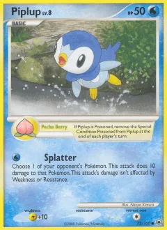 Piplup Reverse Holo