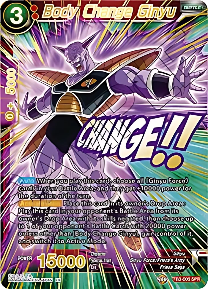 Body Change Ginyu [SPR] #TB3-006_SPR
