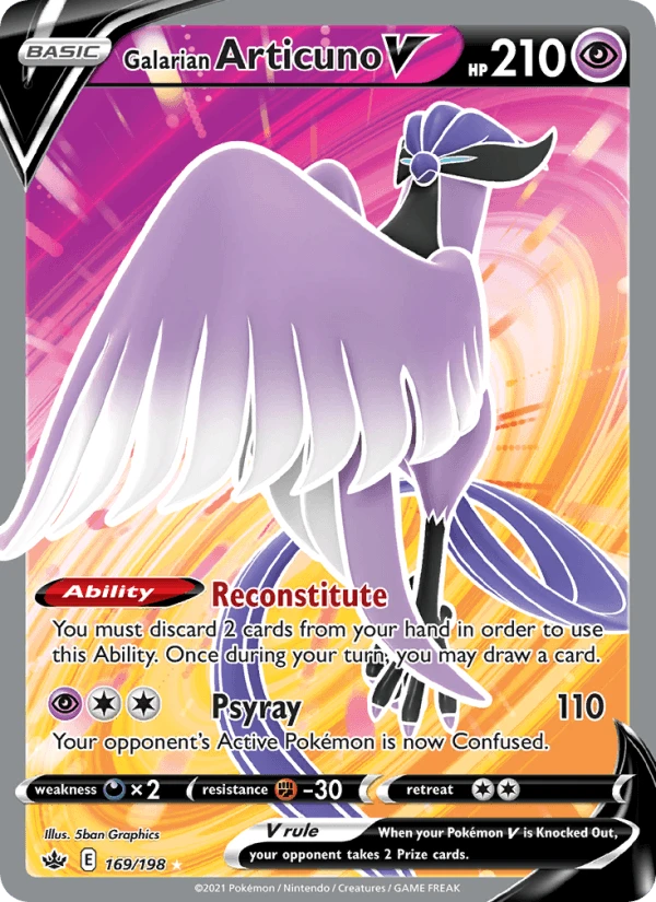 Galarian Articuno V #169