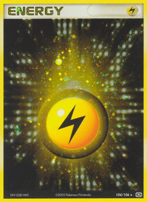 Lightning Energy Holo #104