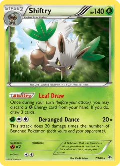 Shiftry Reverse Holo
