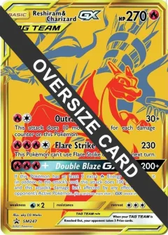 Reshiram & Charizard Gx Jumbo Sm247