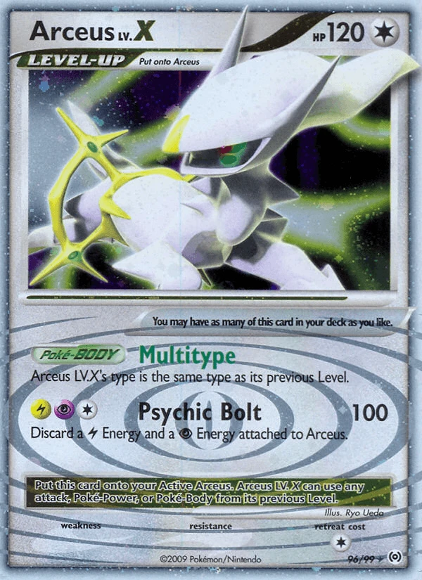 Arceus Lv X #96