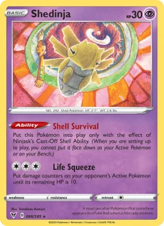 Shedinja Reverse Holo