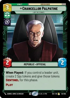 Chancellor Palpatine - I Am the Senate