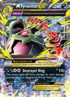 M Tyranitar Ex Jumbo