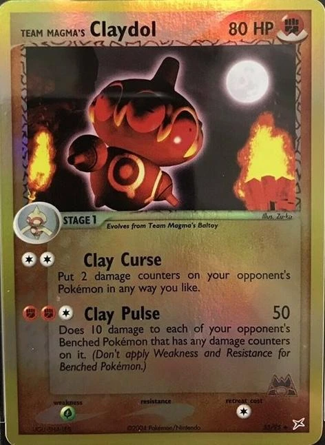 Claydol Reverse Holo #33