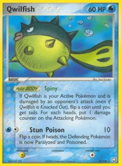 Qwilfish Reverse Holo