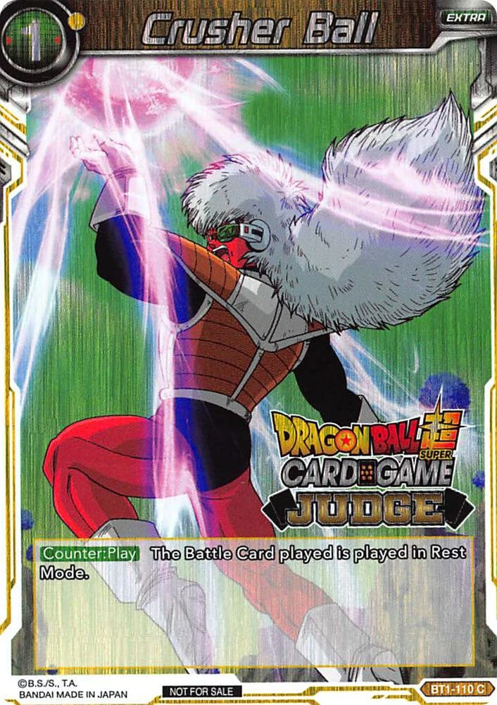 Crusher Ball [Judge Promo] #BT1-110