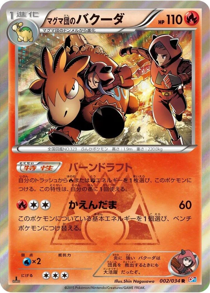 Team Magma's Camerupt #2