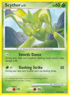 Scyther Reverse Holo