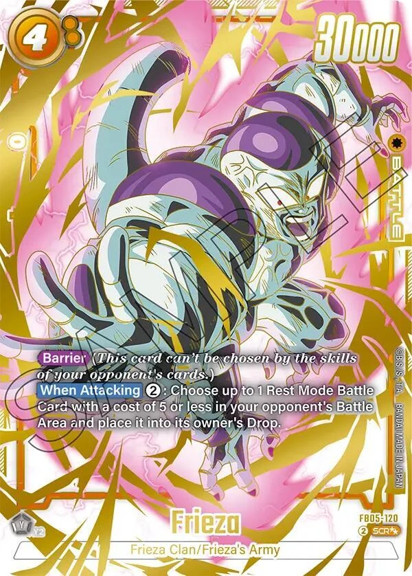 Frieza [Super Alternate Art] #FB05-120