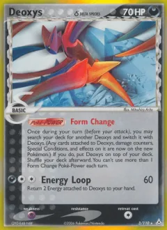 Deoxys Attack Reverse Holo