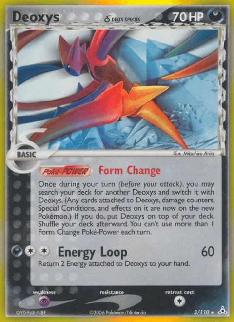Deoxys Attack Reverse Holo