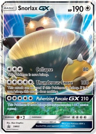 Snorlax GX #SM05