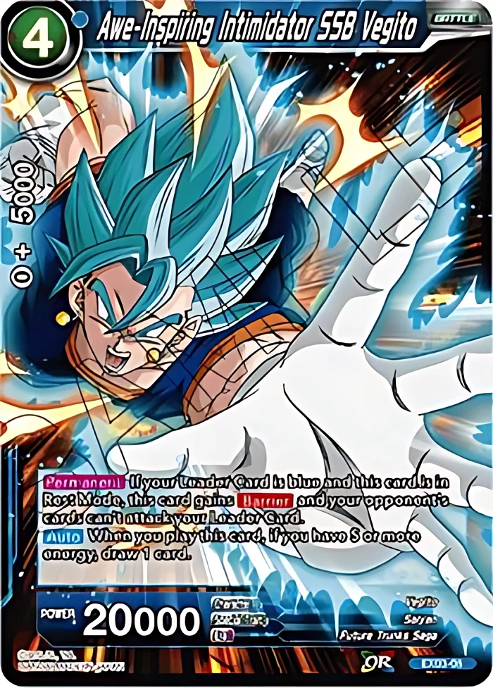 Awe-Inspiring Intimidator SSB Vegito #EX03-08