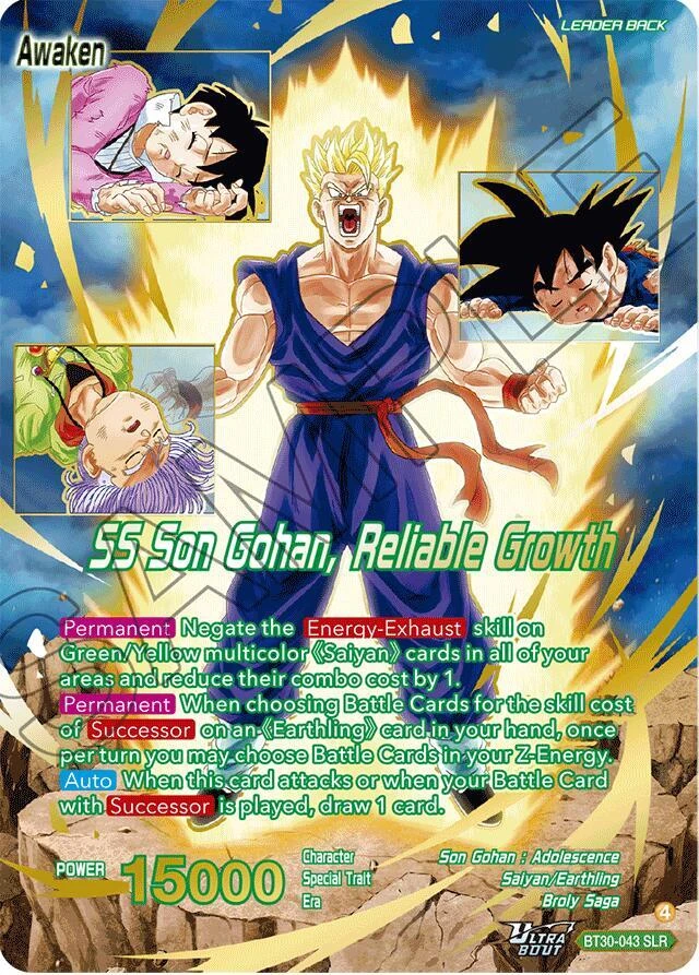 Son Gohan // SS Son Gohan, Reliable Growth [SLR] #BT30-043