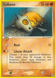 Cubone Reverse Holo
