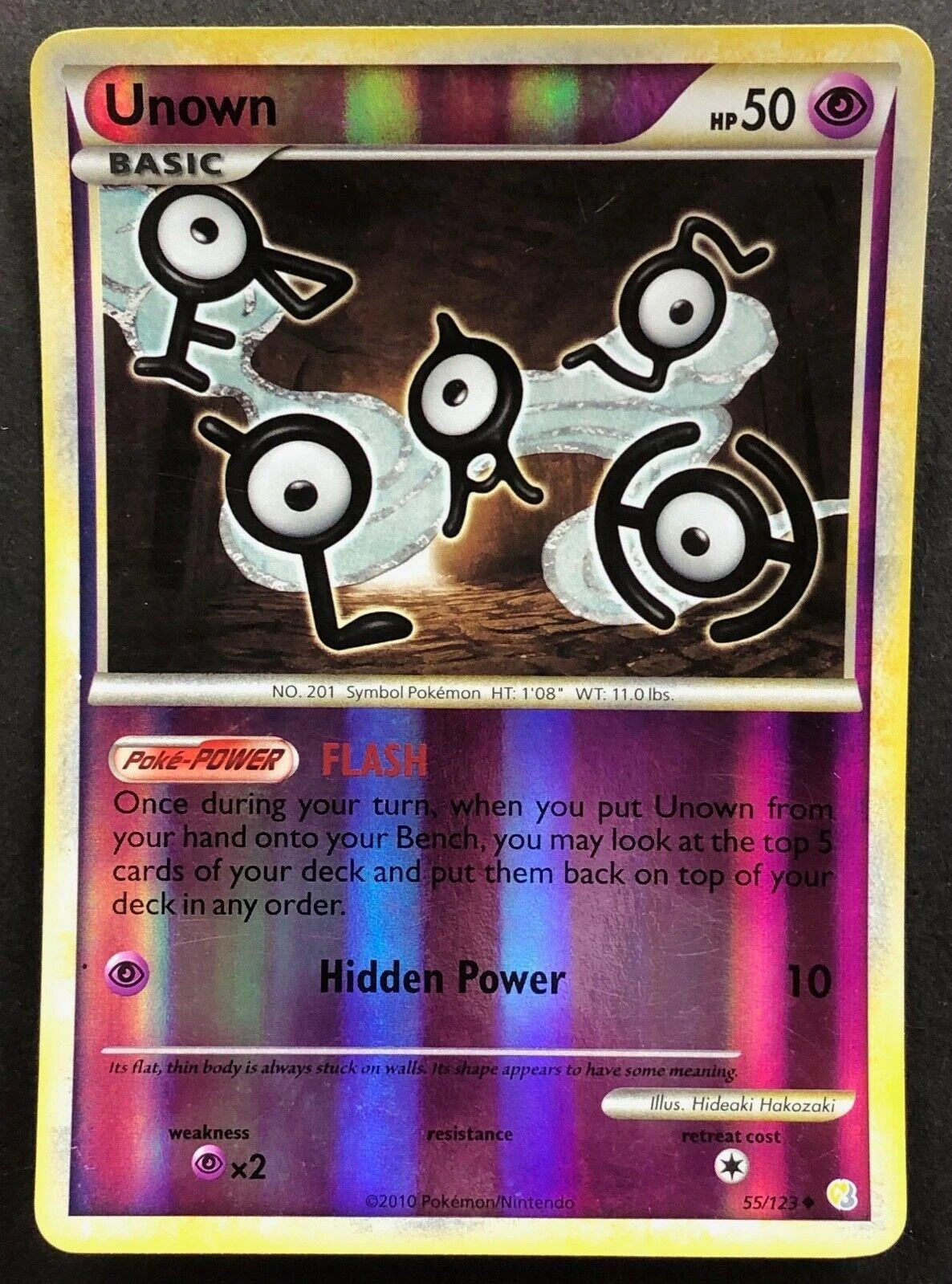 Unown Reverse Holo #55