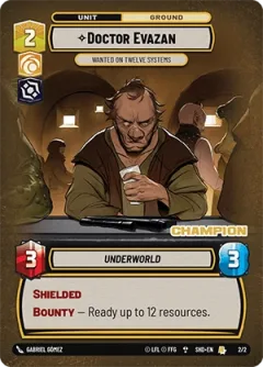 Doctor Evazan - Wanted on Twelve Systems