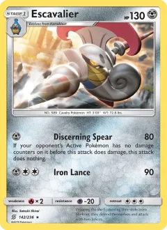 Escavalier Reverse Holo