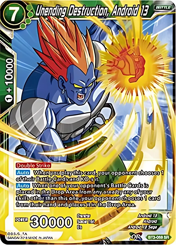 Unending Destruction, Android 13 #BT3-069