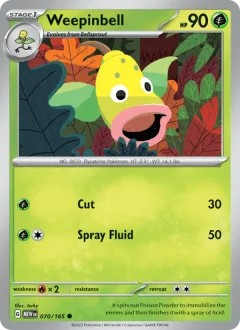 Weepinbell Reverse Holo
