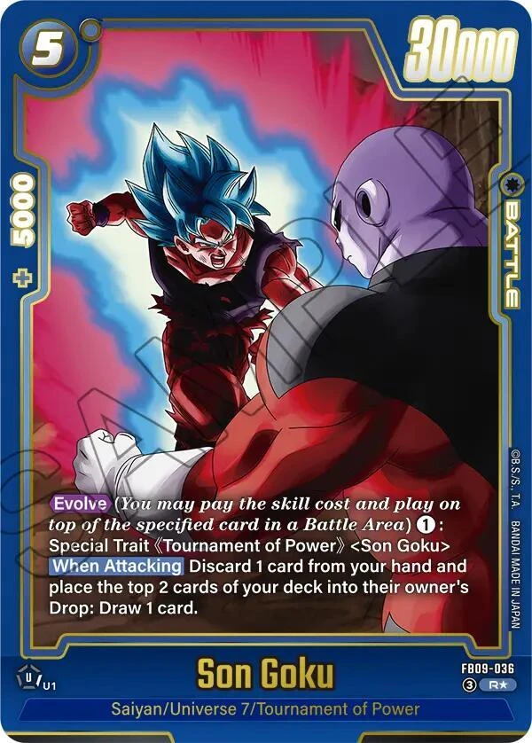 Son Goku [Alternate Art] #FB09-036