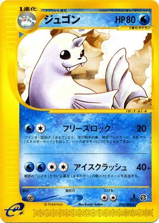 Dewgong 1st Edition #24