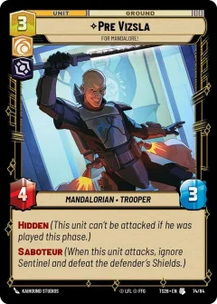 Pre Vizsla - For Mandalore!