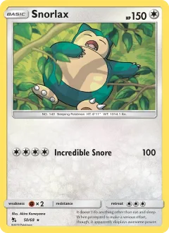 Snorlax Reverse Holo