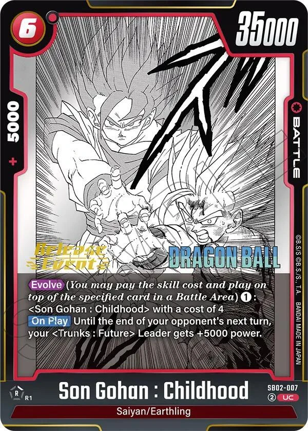 Son Gohan : Childhood [Release Event] #SB02-007