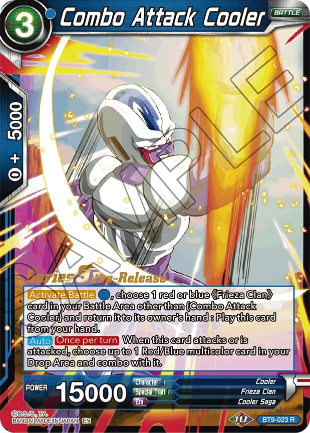 Combo Attack Cooler [Pre-Release] #BT9-023