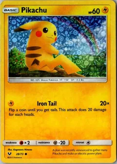 Pikachu Holo