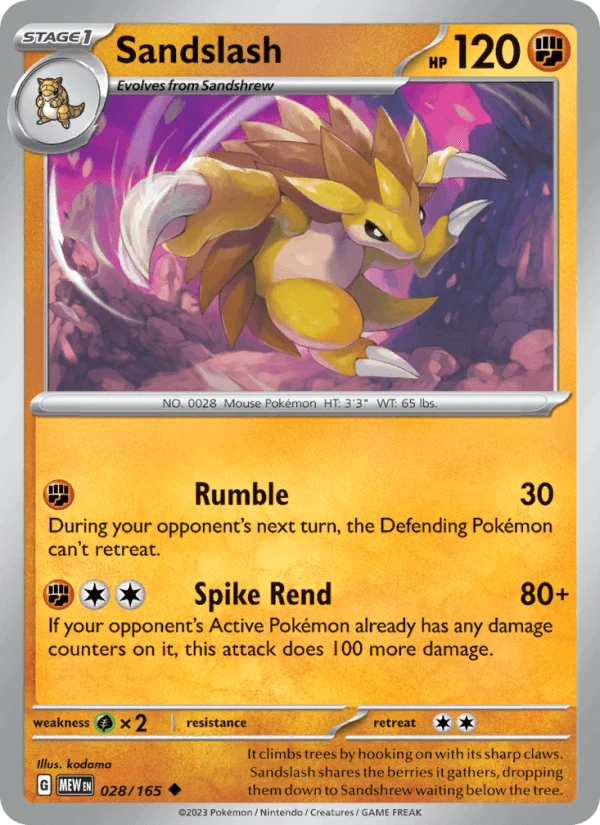 Sandslash #28