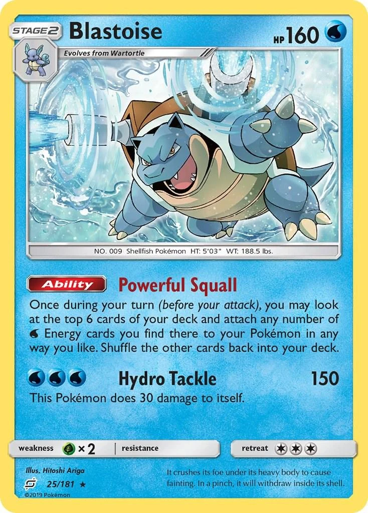 Blastoise #25
