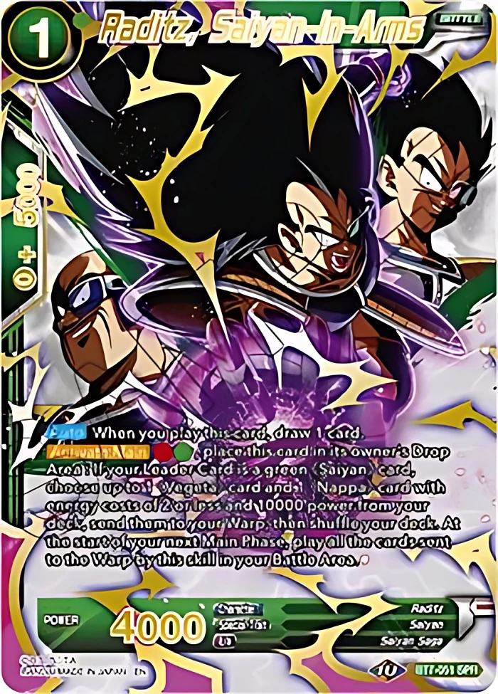 Raditz, Saiyan-In-Arms [SPR] #BT7-051