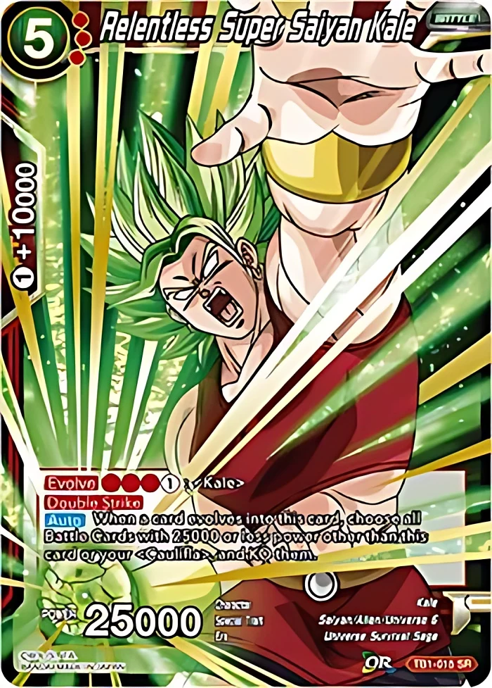 Relentless Super Saiyan Kale [Tournament Promo] #TB1-015