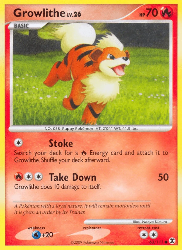 Growlithe #63