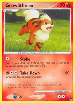 Growlithe Reverse Holo
