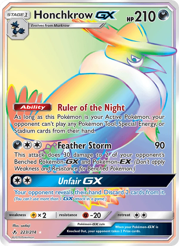 Honchkrow Gx #223