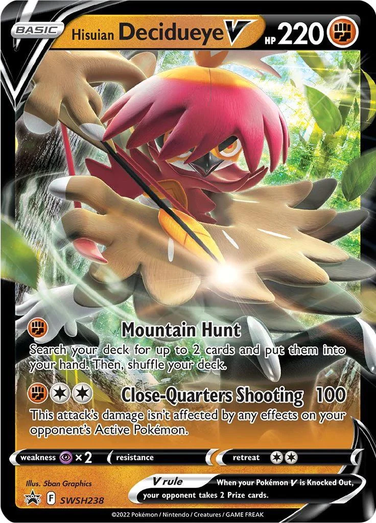 Hisuian Decidueye V Swsh238