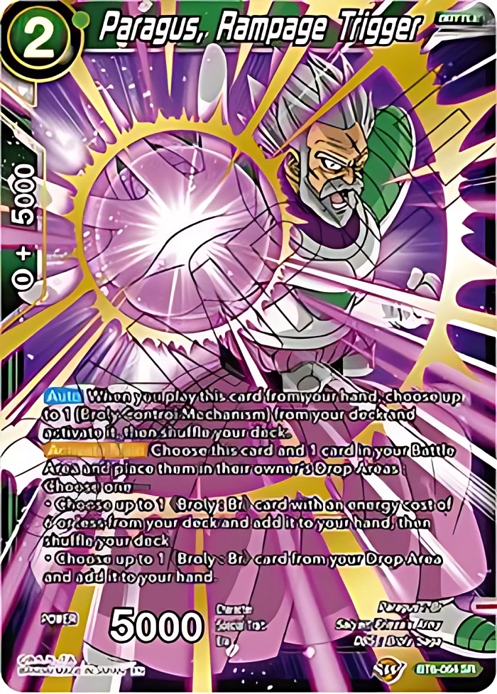Paragus, Rampage Trigger #BT6-064