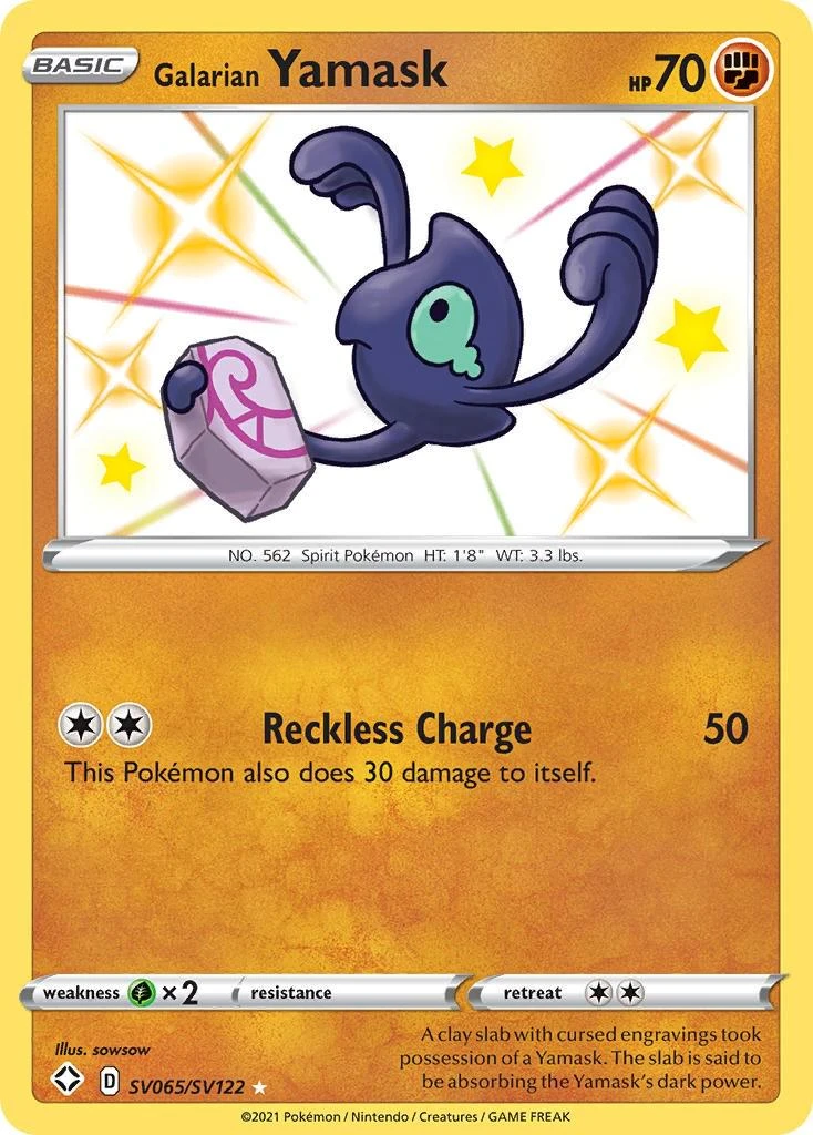 Galarian Yamask Sv065