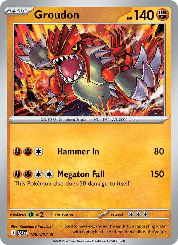 Groudon #108