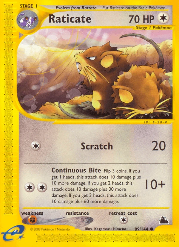 Raticate #89