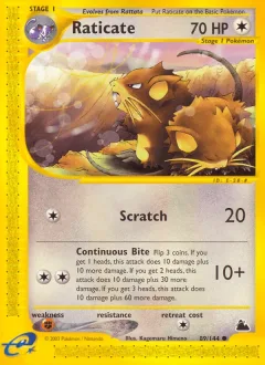 Raticate Reverse Holo