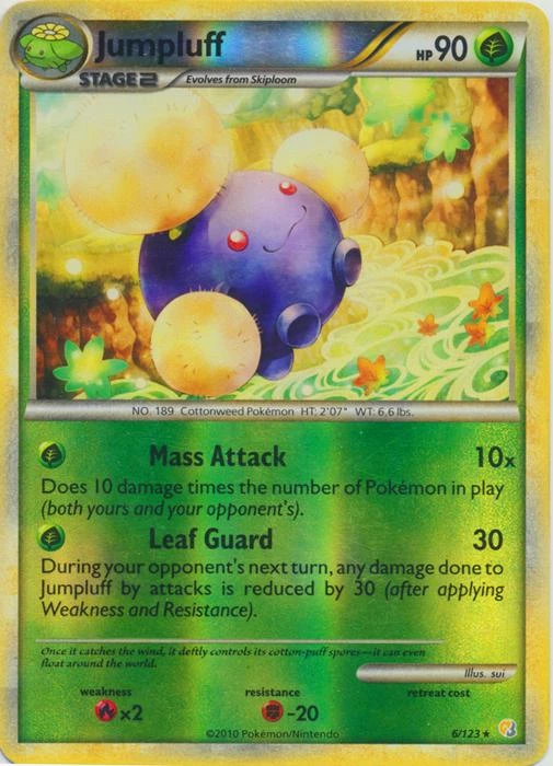 Jumpluff Reverse Holo #6